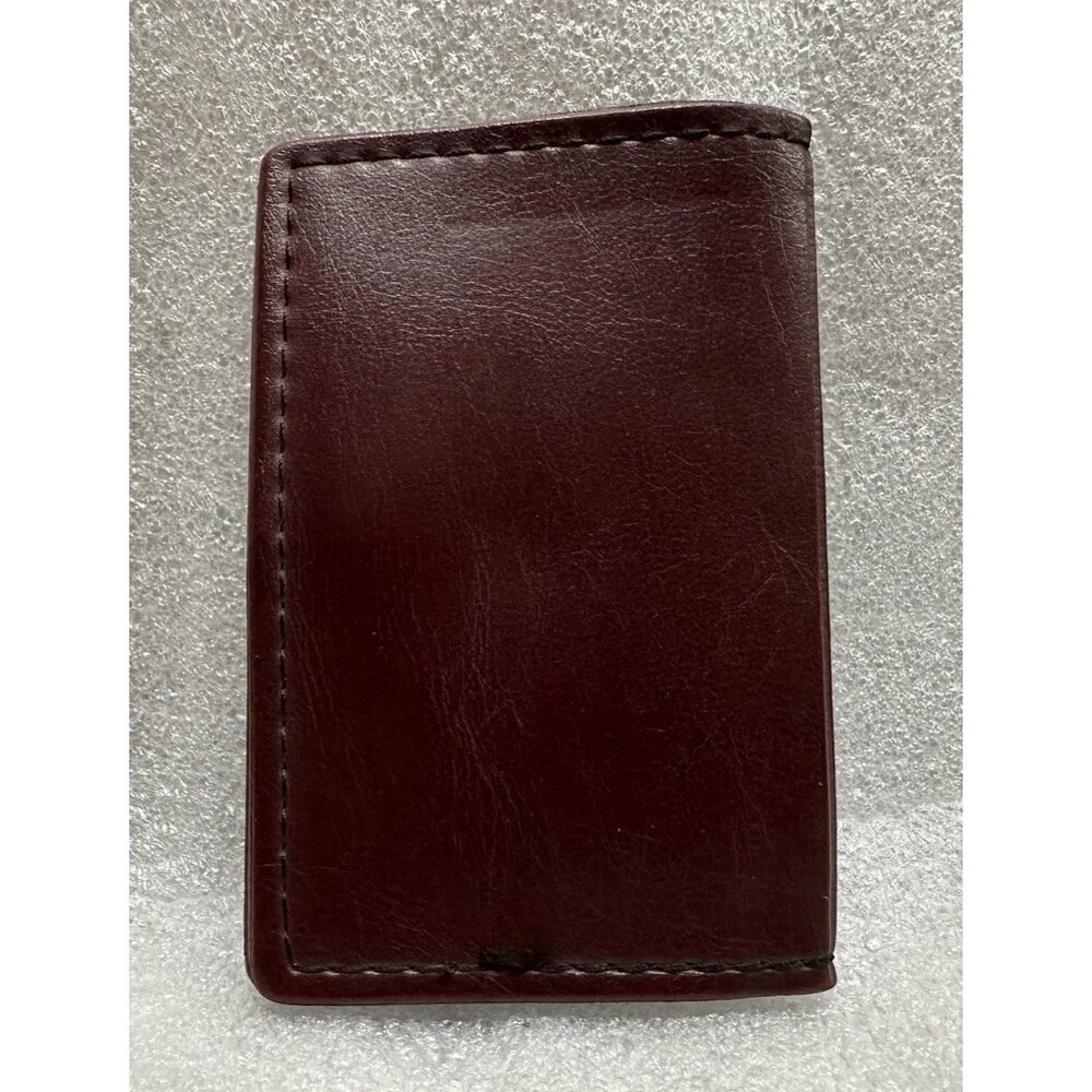 Samsill 3100 burgundy  business card wallet